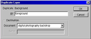 duplicate layer in adobe photoshop