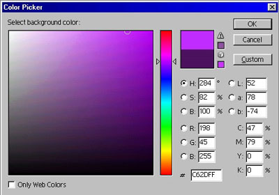 foreground color picker